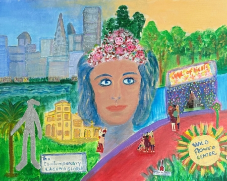 Lady of the Lake by artist Rosalinda Peña